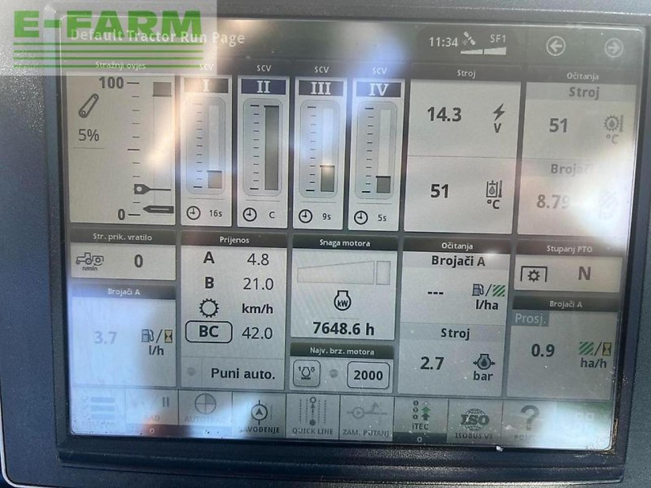 John Deere 6215 r - Tractor: afbeelding 1 John Deere 6215 r - Tractor: afbeelding 1