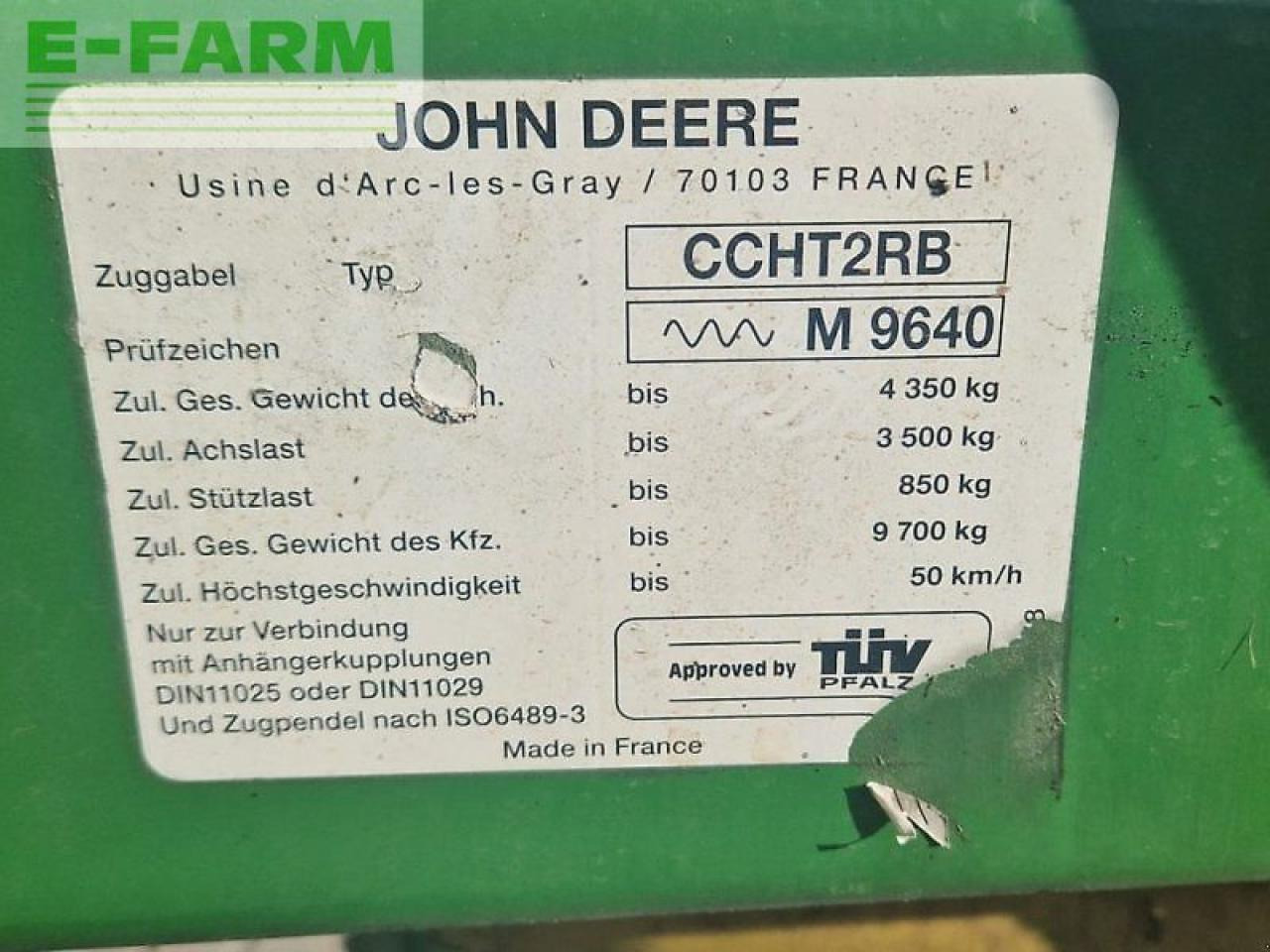 Vierkante balenpers John Deere 623 multicrop: afbeelding 8