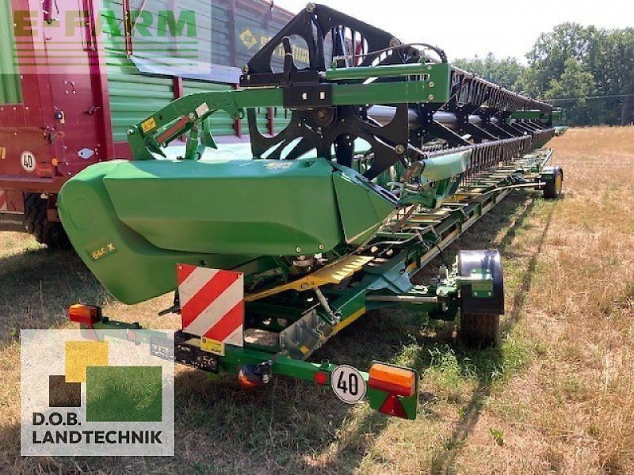 John Deere 640x mit schneidwerkswagen schneidwerk - Hakselaar toebehoor: afbeelding 1 John Deere 640x mit schneidwerkswagen schneidwerk - Hakselaar toebehoor: afbeelding 1