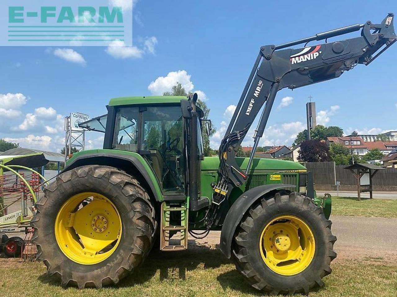 Tractor John Deere 6800 mit frontlader und fronthydraulik: afbeelding 10