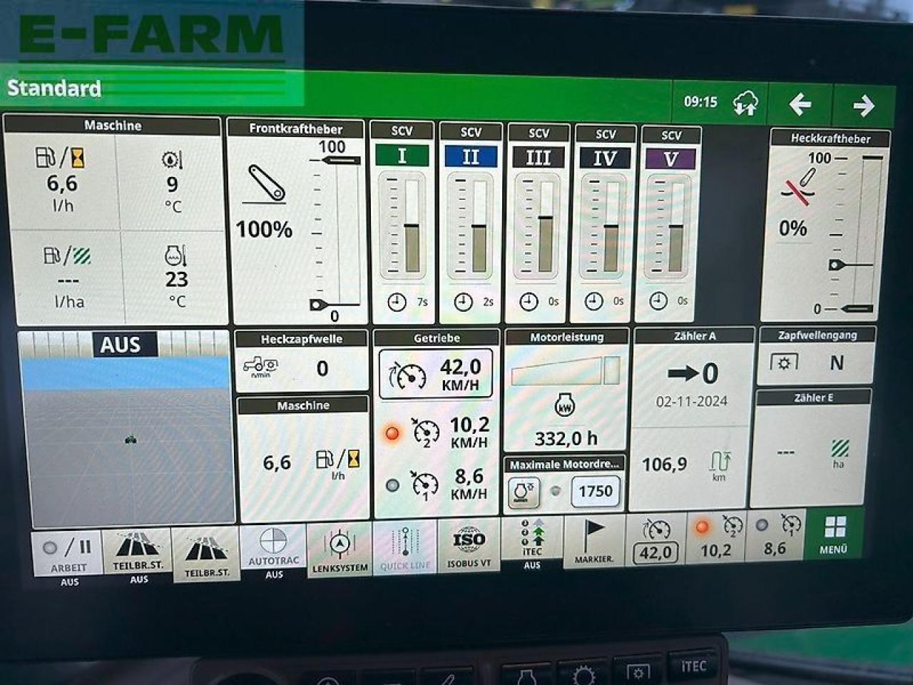 Tractor John Deere 6r155: afbeelding 10