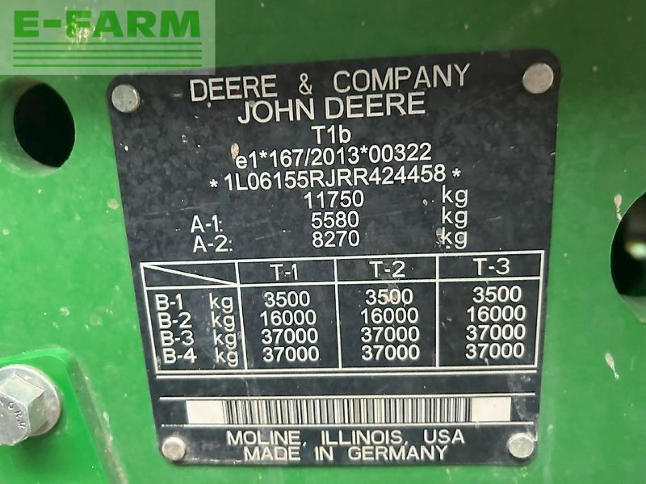 Tractor John Deere 6r155: afbeelding 11