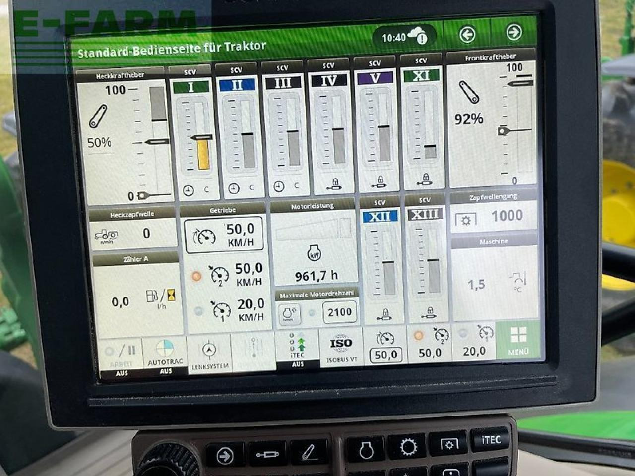 Tractor John Deere 6r165 / 6r 165 mit garantiever: afbeelding 12