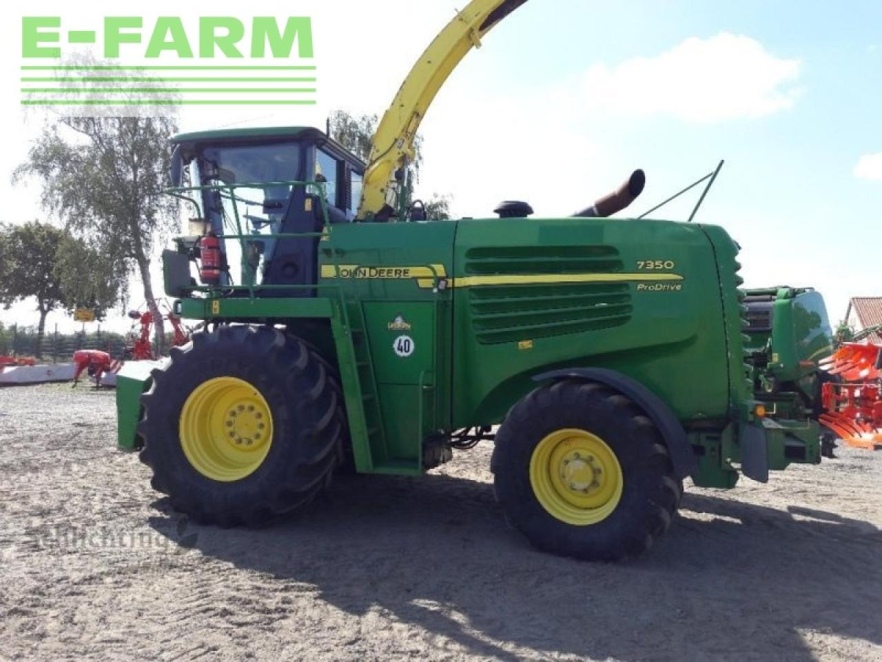 John Deere 7350 ohne vorsatz - Hakselaar: afbeelding 5 John Deere 7350 ohne vorsatz - Hakselaar: afbeelding 5