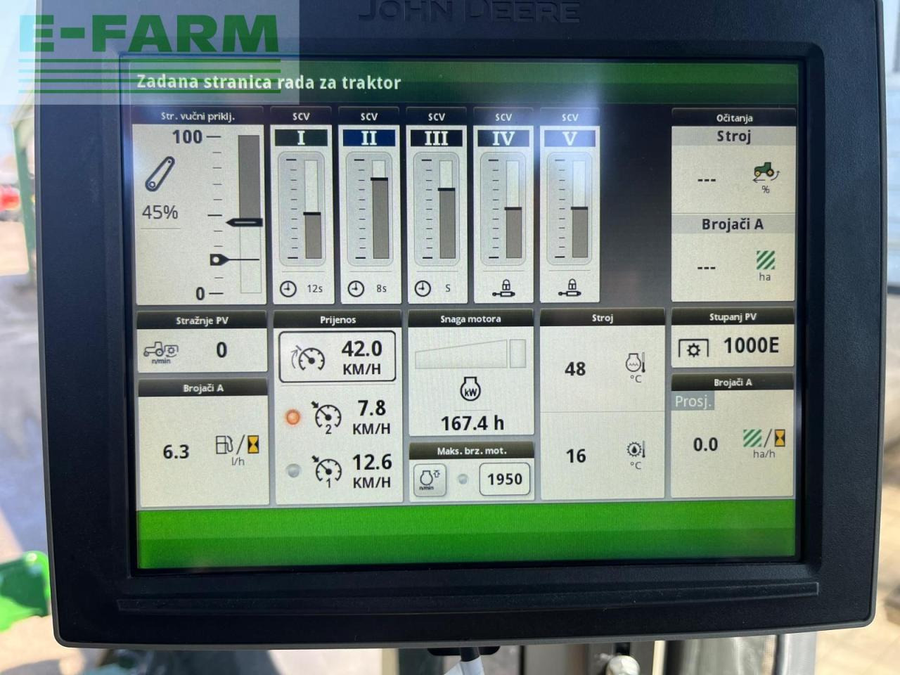 Tractor John Deere 8rx410: afbeelding 15