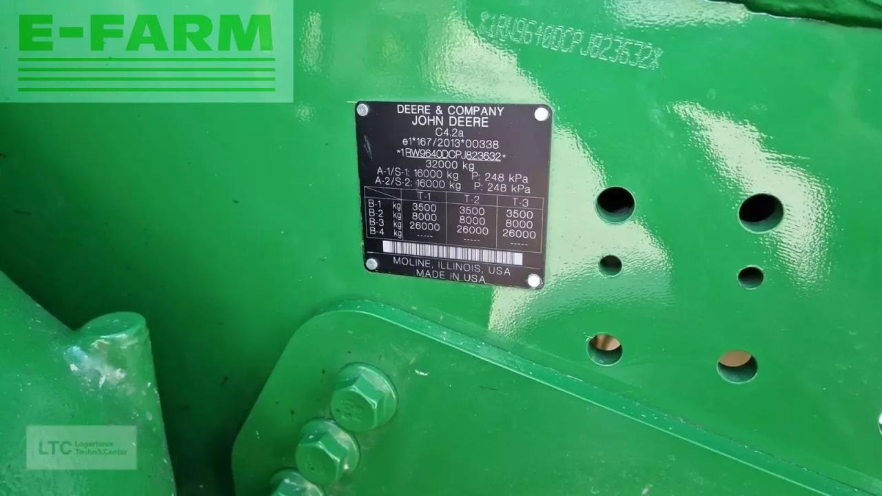 Tractor John Deere 9rx 640: afbeelding 20 Tractor John Deere 9rx 640: afbeelding 20
