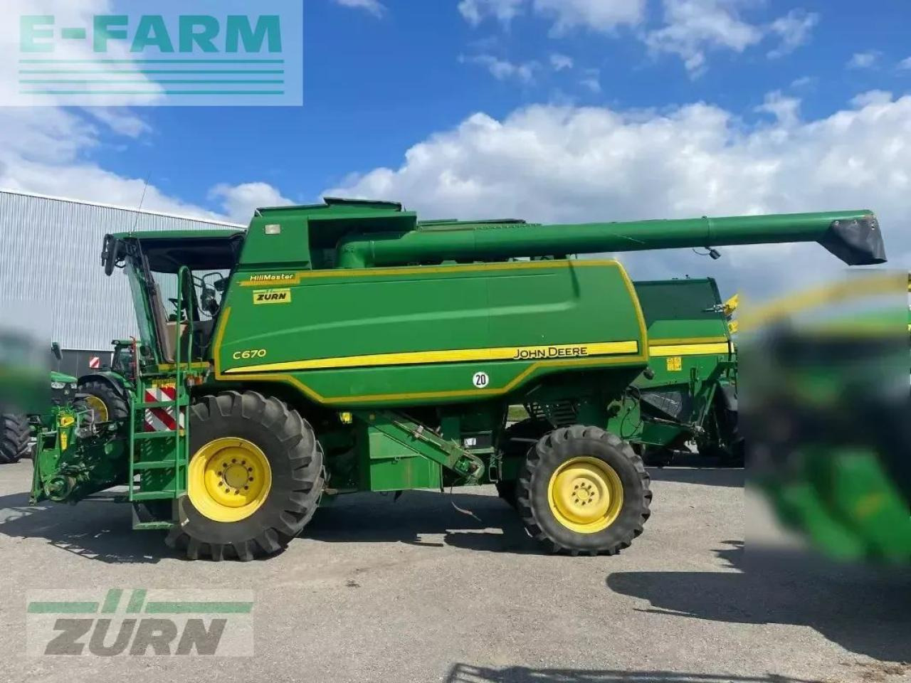 John Deere c670 cts hillmaster - Maaidorser: afbeelding 1 John Deere c670 cts hillmaster - Maaidorser: afbeelding 1