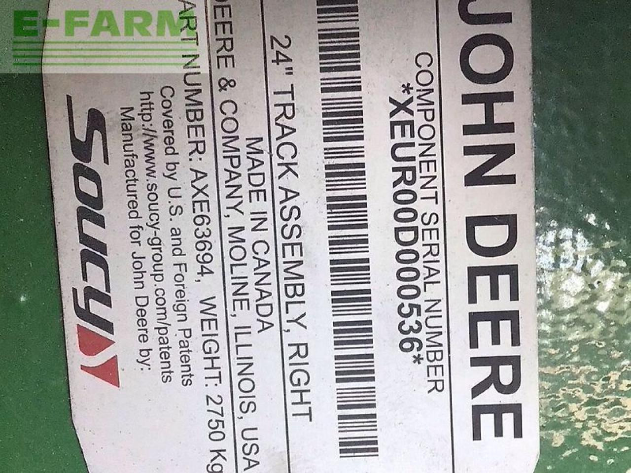John Deere raupenlaufwerk 600mm - Maaidorser: afbeelding 4 John Deere raupenlaufwerk 600mm - Maaidorser: afbeelding 4