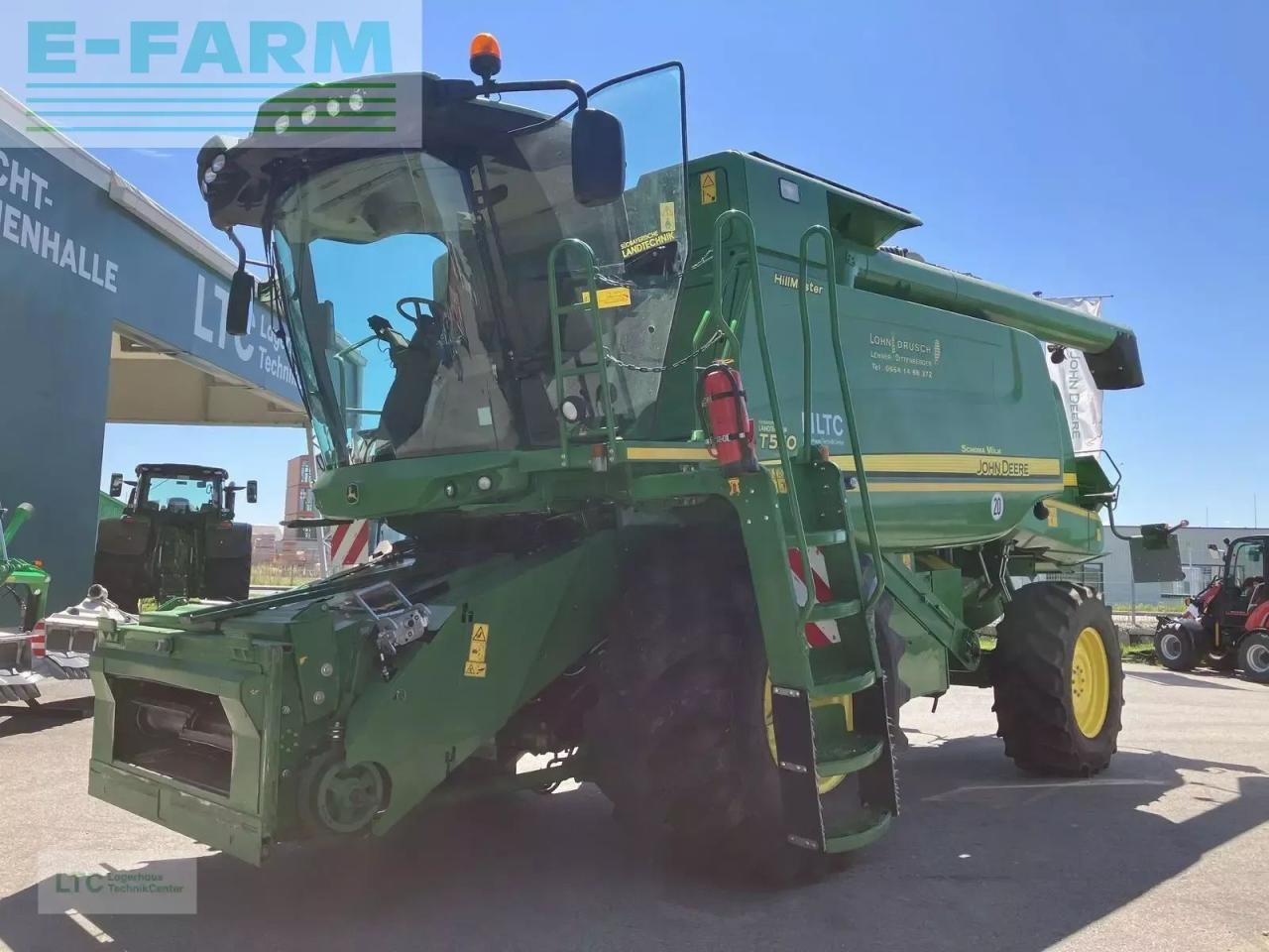 John Deere t550 hm - Maaidorser: afbeelding 1 John Deere t550 hm - Maaidorser: afbeelding 1