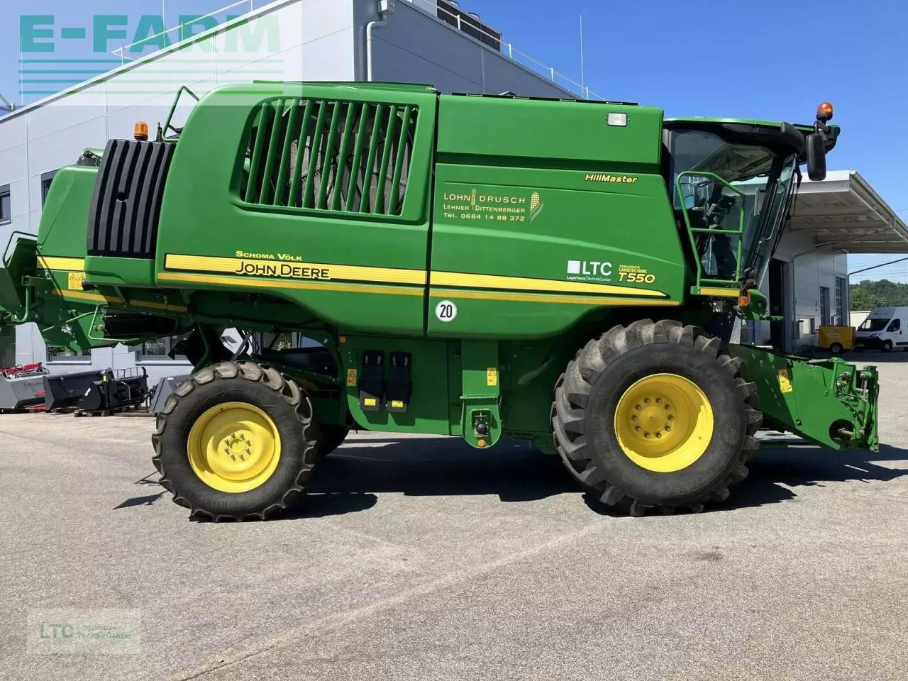 John Deere t550 hm - Maaidorser: afbeelding 4 John Deere t550 hm - Maaidorser: afbeelding 4