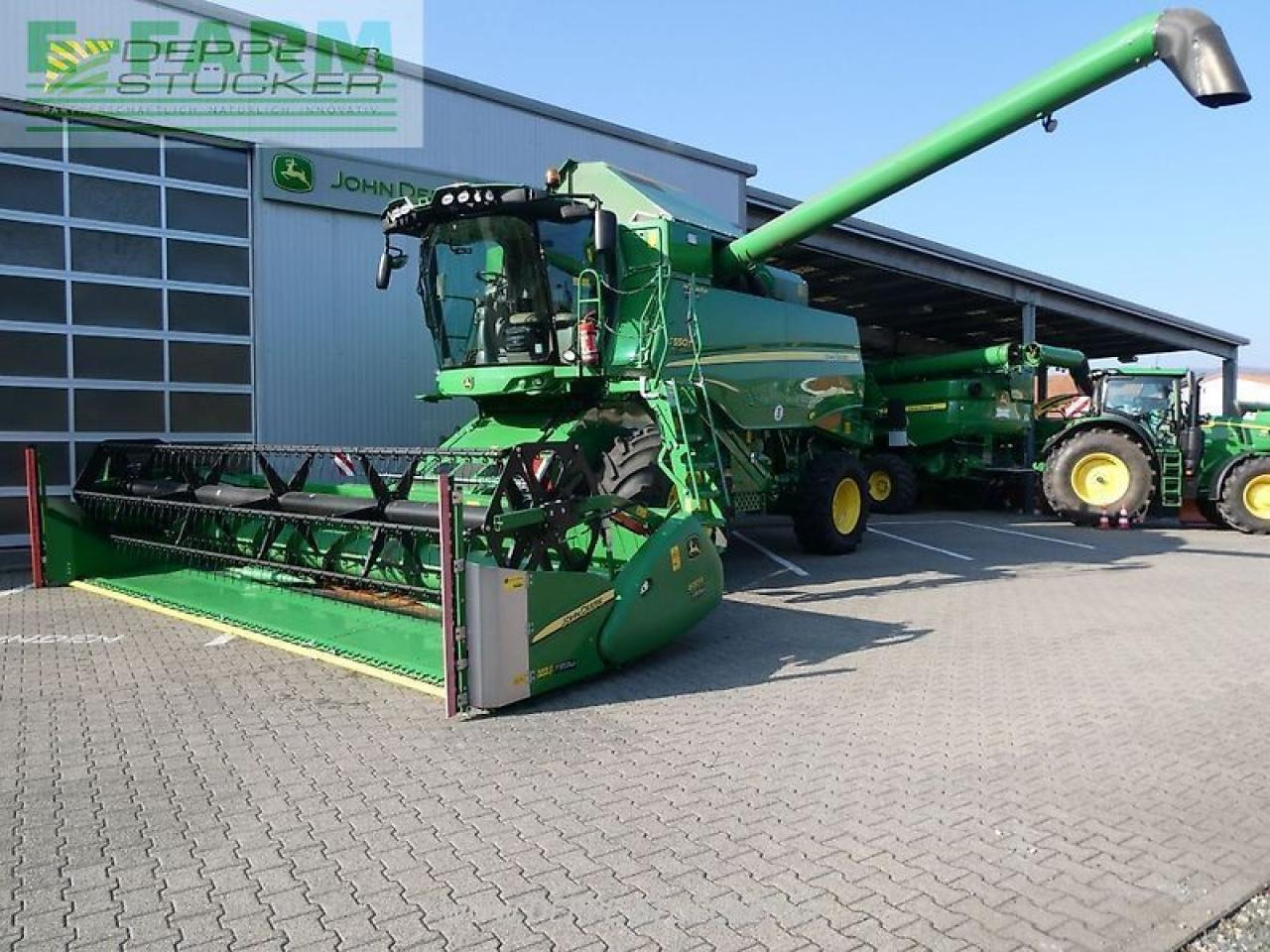 John Deere t550 hm mit 620r + sww - Maaidorser: afbeelding 2 John Deere t550 hm mit 620r + sww - Maaidorser: afbeelding 2