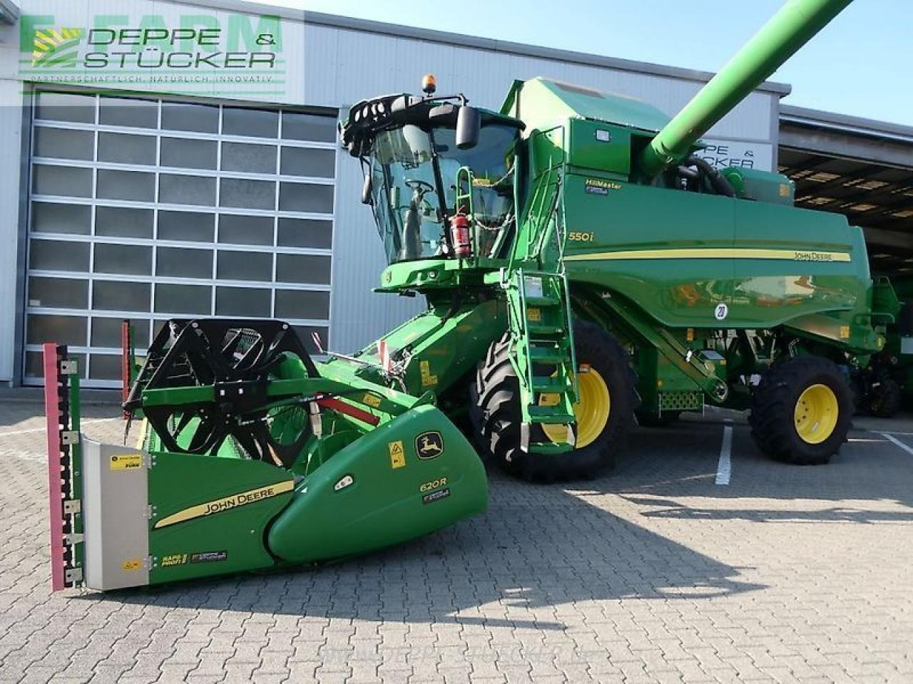 John Deere t550 hm mit 620r + sww - Maaidorser: afbeelding 1 John Deere t550 hm mit 620r + sww - Maaidorser: afbeelding 1