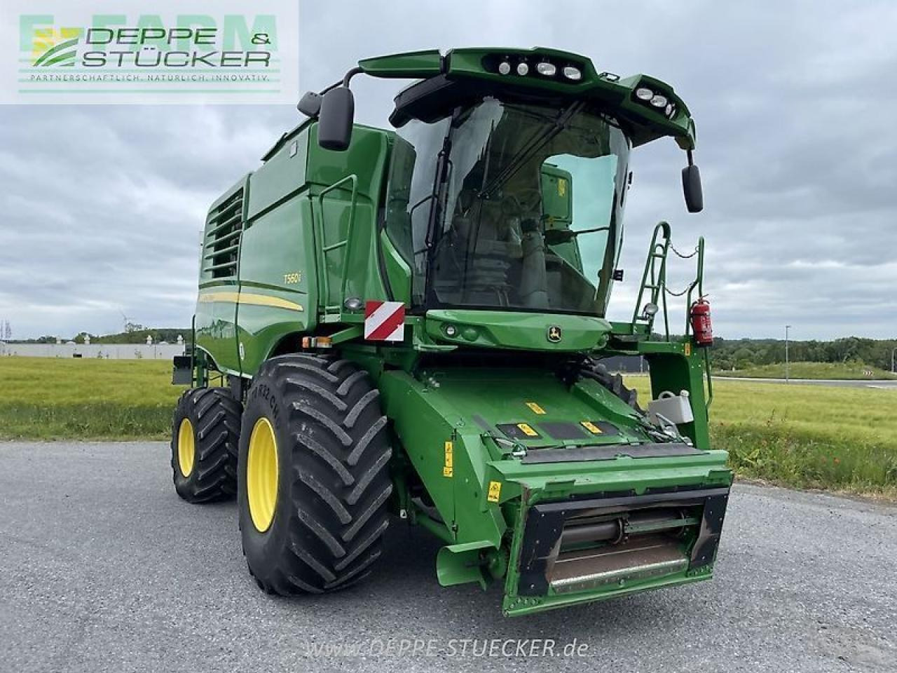 John Deere t560 mit 722pf - Maaidorser: afbeelding 5 John Deere t560 mit 722pf - Maaidorser: afbeelding 5