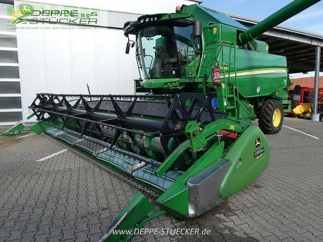 John Deere t660 ll autotrac + 625 premiumflow + sww - Maaidorser: afbeelding 2 John Deere t660 ll autotrac + 625 premiumflow + sww - Maaidorser: afbeelding 2