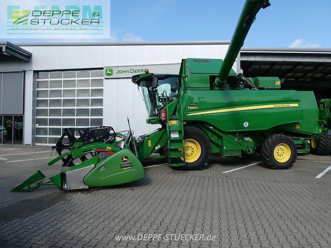 John Deere t660 ll autotrac + 625 premiumflow + sww - Maaidorser: afbeelding 3 John Deere t660 ll autotrac + 625 premiumflow + sww - Maaidorser: afbeelding 3