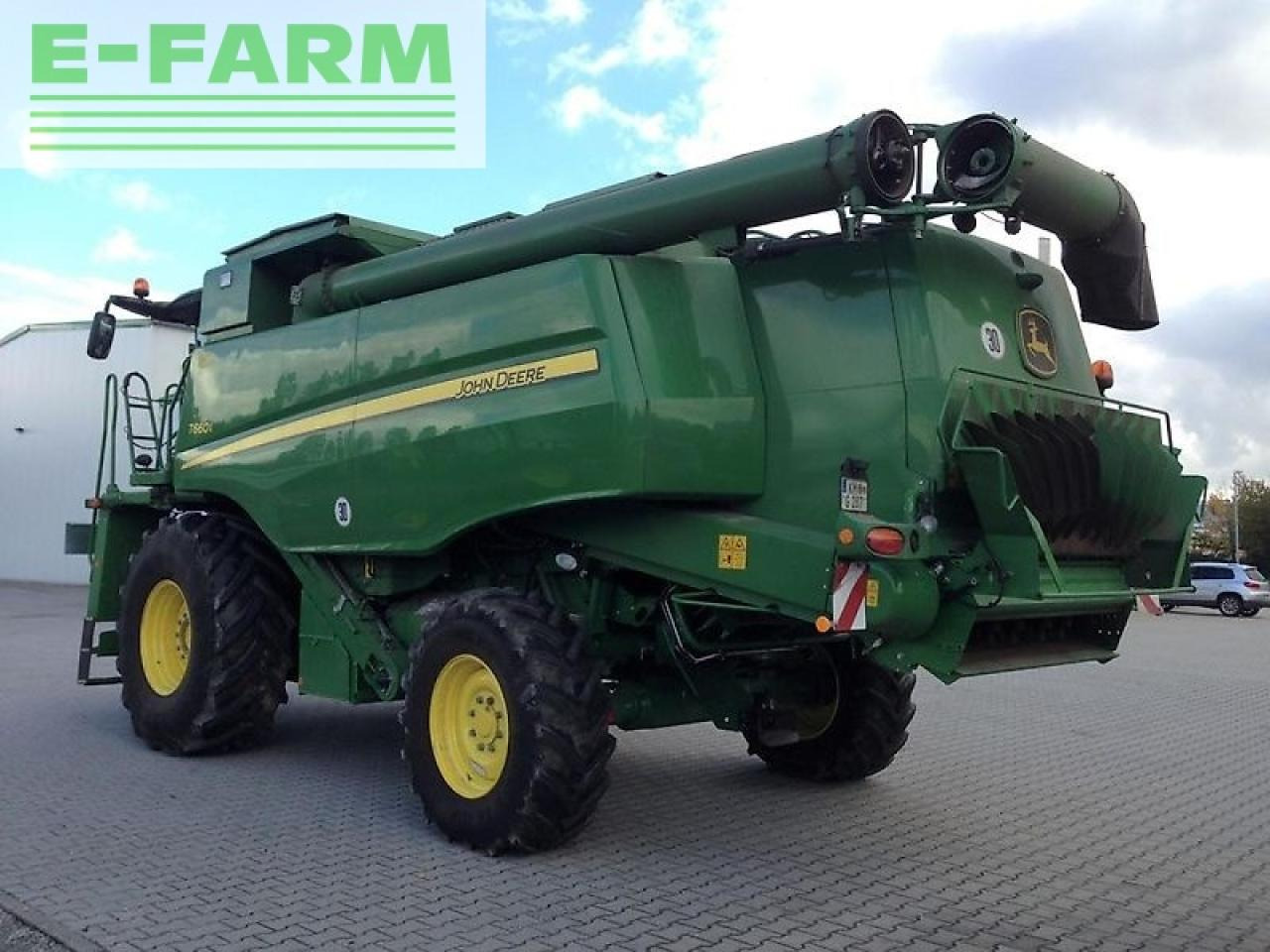 John Deere t660 mit 630x schneidwerk - Maaidorser: afbeelding 4 John Deere t660 mit 630x schneidwerk - Maaidorser: afbeelding 4