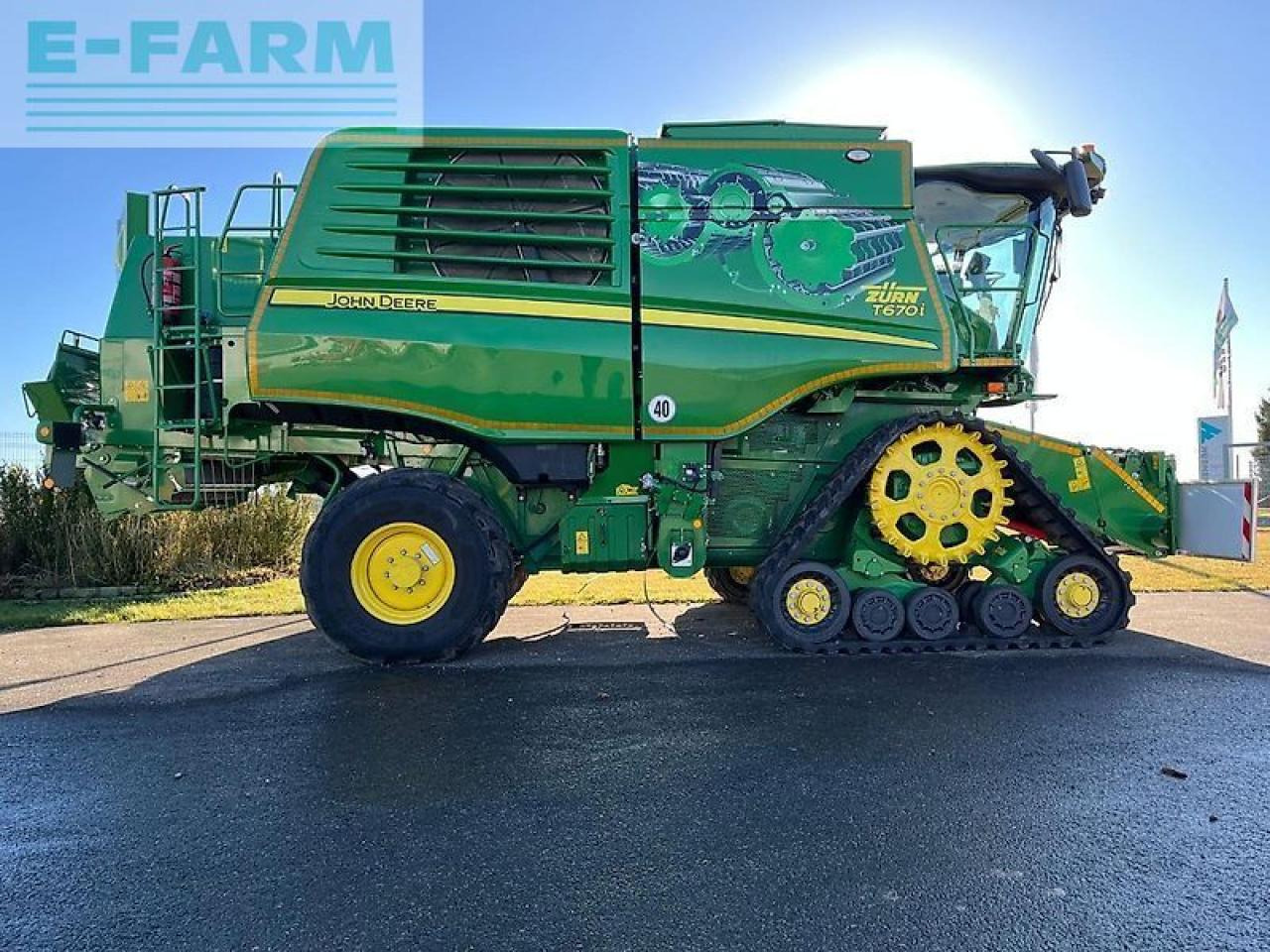 John Deere t670 - Maaidorser: afbeelding 2 John Deere t670 - Maaidorser: afbeelding 2