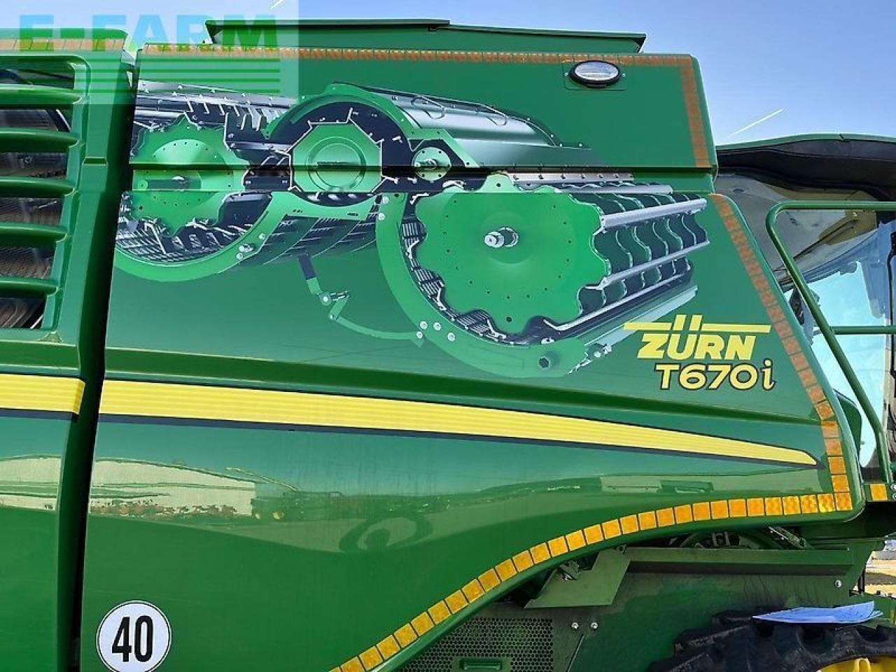 John Deere t670 - Maaidorser: afbeelding 3 John Deere t670 - Maaidorser: afbeelding 3