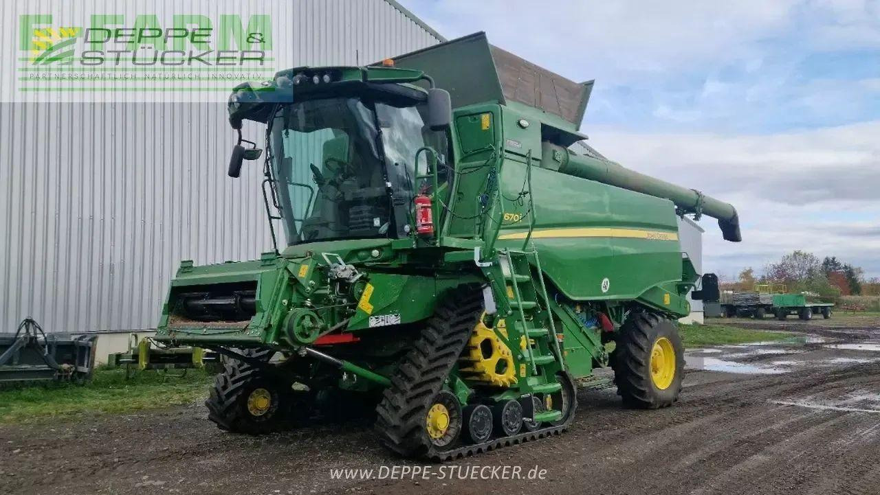 John Deere t670 raupe mit rd30f, sww, pgpp - Maaidorser: afbeelding 1 John Deere t670 raupe mit rd30f, sww, pgpp - Maaidorser: afbeelding 1