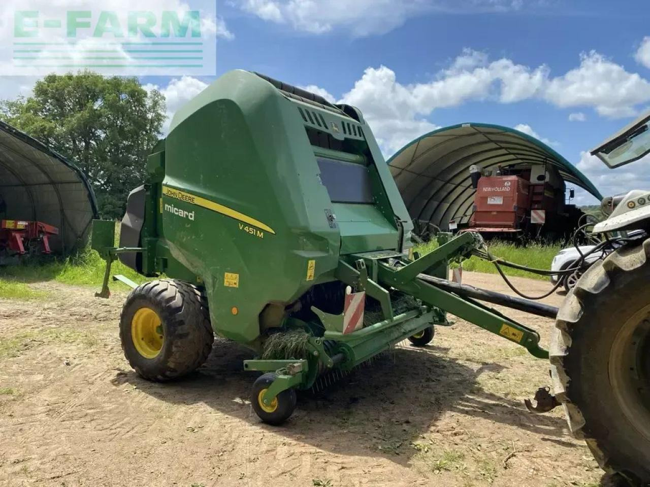 John Deere v 451 m maxicut 13 couteaux - Vierkante balenpers: afbeelding 1 John Deere v 451 m maxicut 13 couteaux - Vierkante balenpers: afbeelding 1