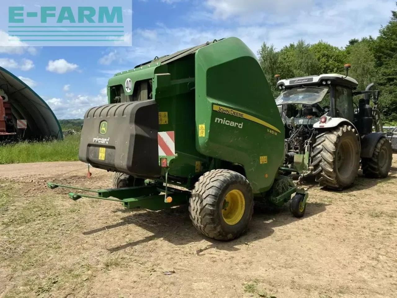 John Deere v 451 m maxicut 13 couteaux - Vierkante balenpers: afbeelding 3 John Deere v 451 m maxicut 13 couteaux - Vierkante balenpers: afbeelding 3