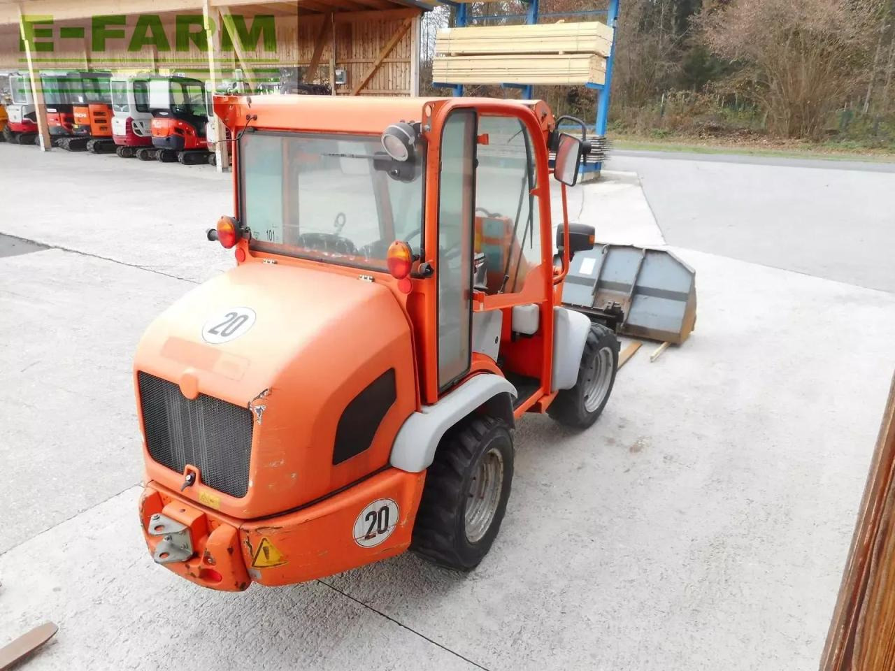 Kramer 348-01 / 5035 ( 2.250 kg ) mit schaufel und gabe - Wiellader: afbeelding 4 Kramer 348-01 / 5035 ( 2.250 kg ) mit schaufel und gabe - Wiellader: afbeelding 4