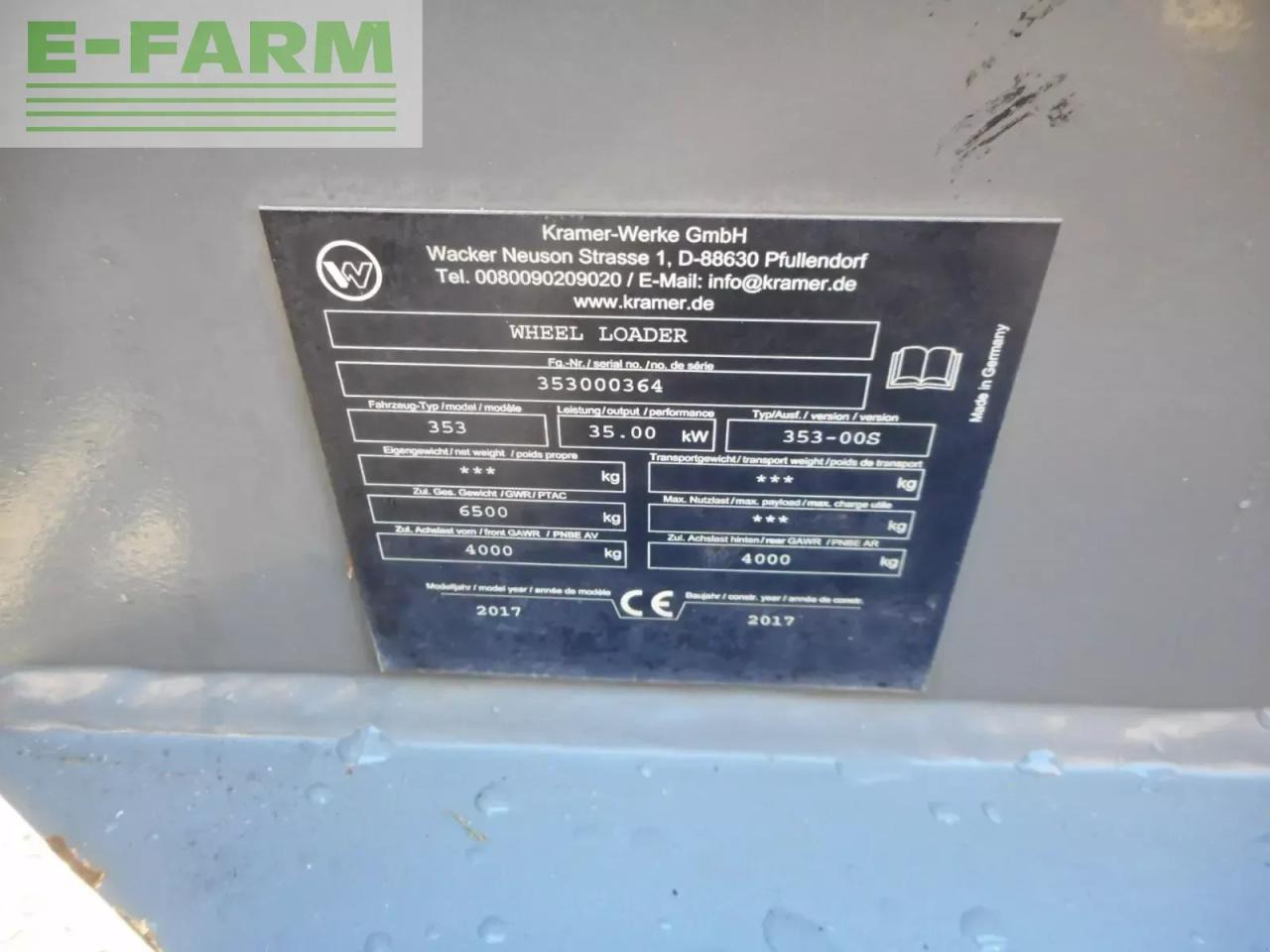 Kramer 5075 - Minigraafmachine: afbeelding 5 Kramer 5075 - Minigraafmachine: afbeelding 5