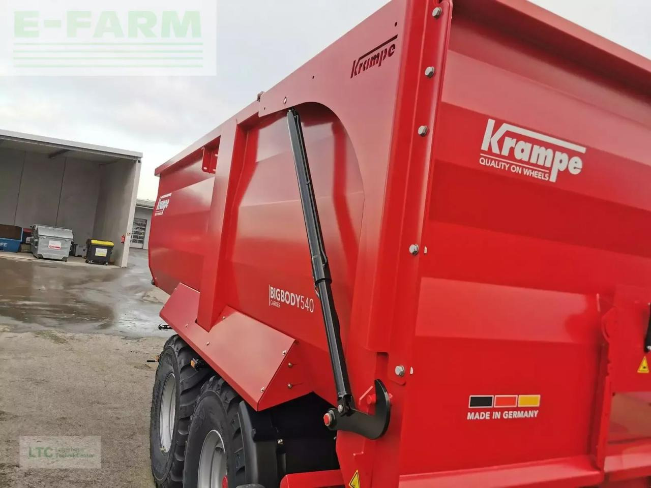 Krampe big body 540 - Landbouwkipper: afbeelding 4 Krampe big body 540 - Landbouwkipper: afbeelding 4
