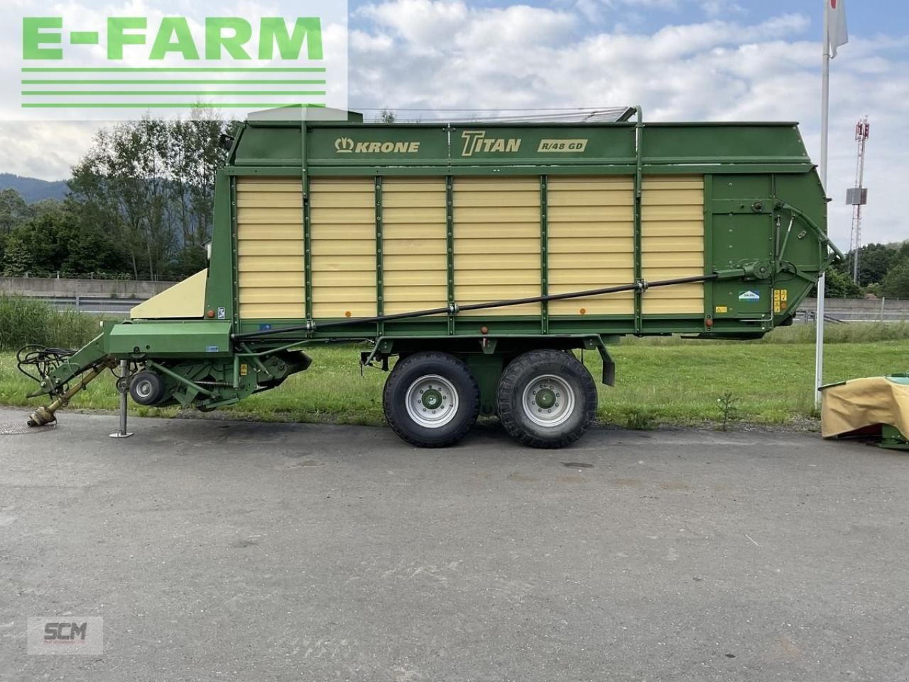 Krone krone ladewagen titan r 48/gd - Opraapwagen: afbeelding 1 Krone krone ladewagen titan r 48/gd - Opraapwagen: afbeelding 1