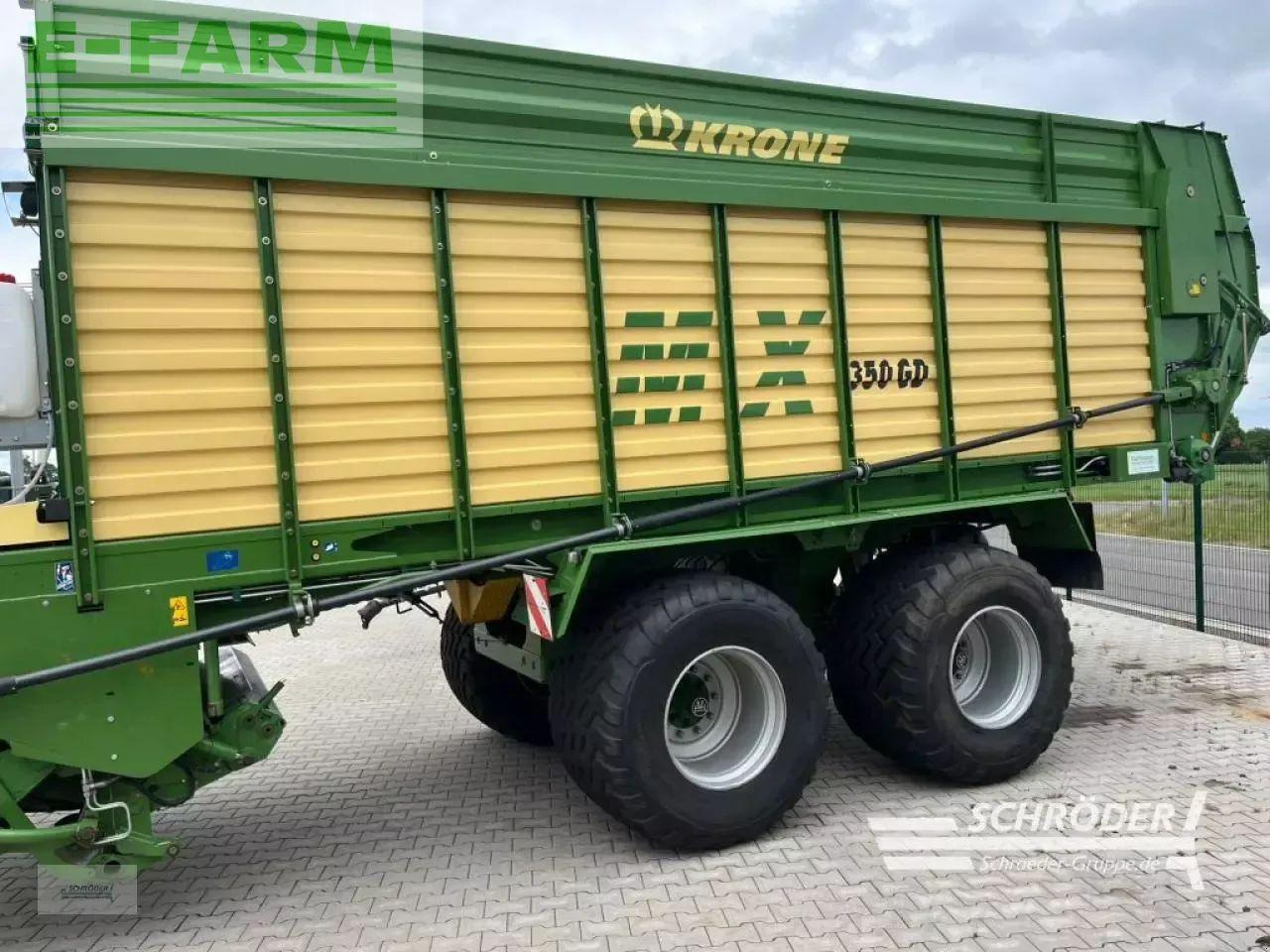 Krone mx 350 gd - Opraapwagen: afbeelding 4 Krone mx 350 gd - Opraapwagen: afbeelding 4