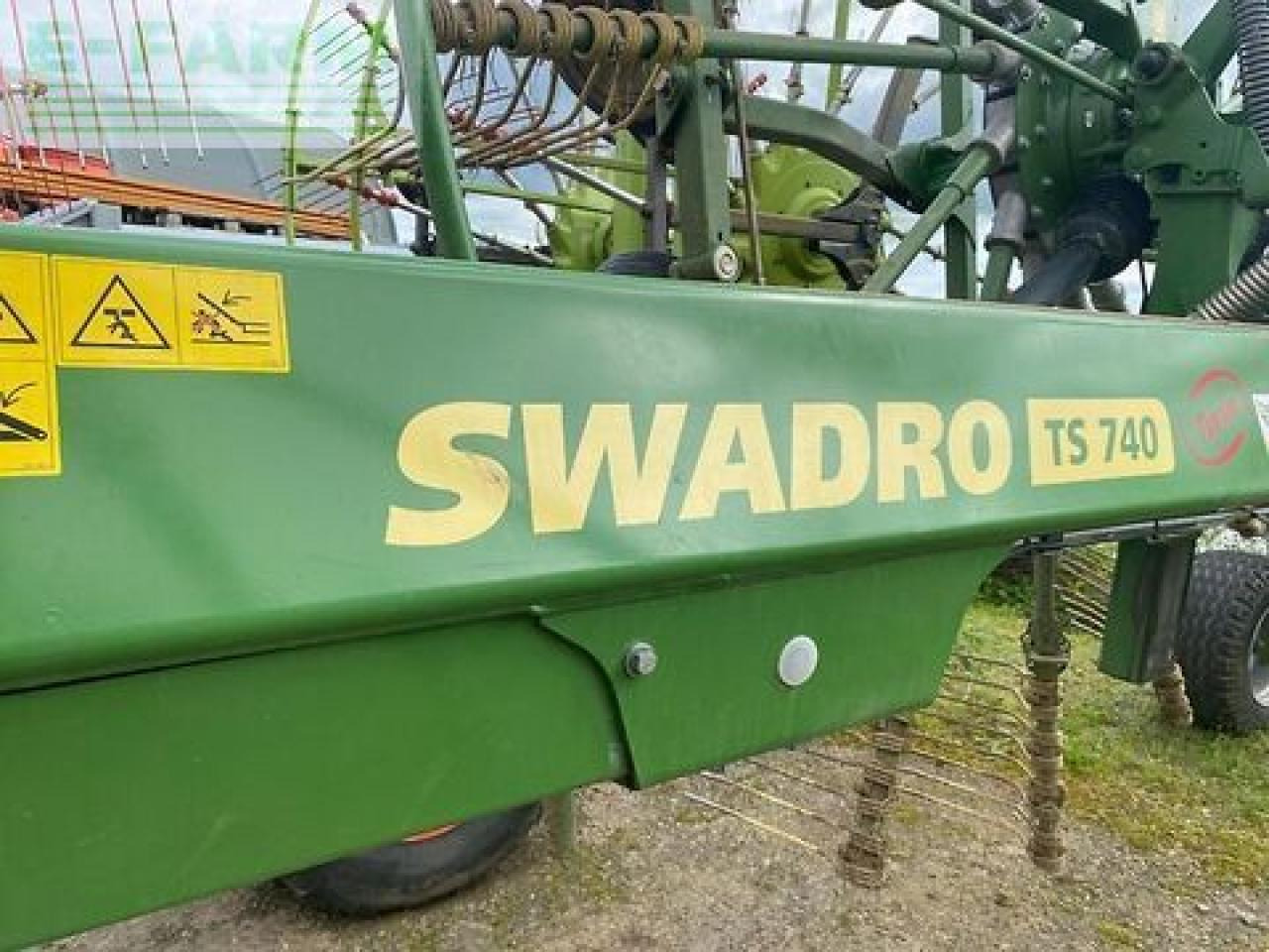 Krone schwadro ts 740 twin - Hooischudder: afbeelding 4 Krone schwadro ts 740 twin - Hooischudder: afbeelding 4