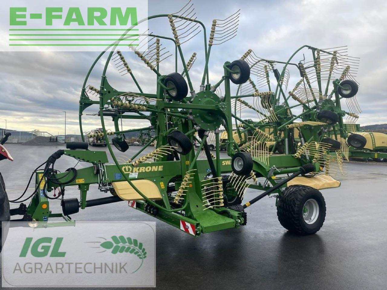 Krone swadro tc 1250 - Hooischudder: afbeelding 4 Krone swadro tc 1250 - Hooischudder: afbeelding 4