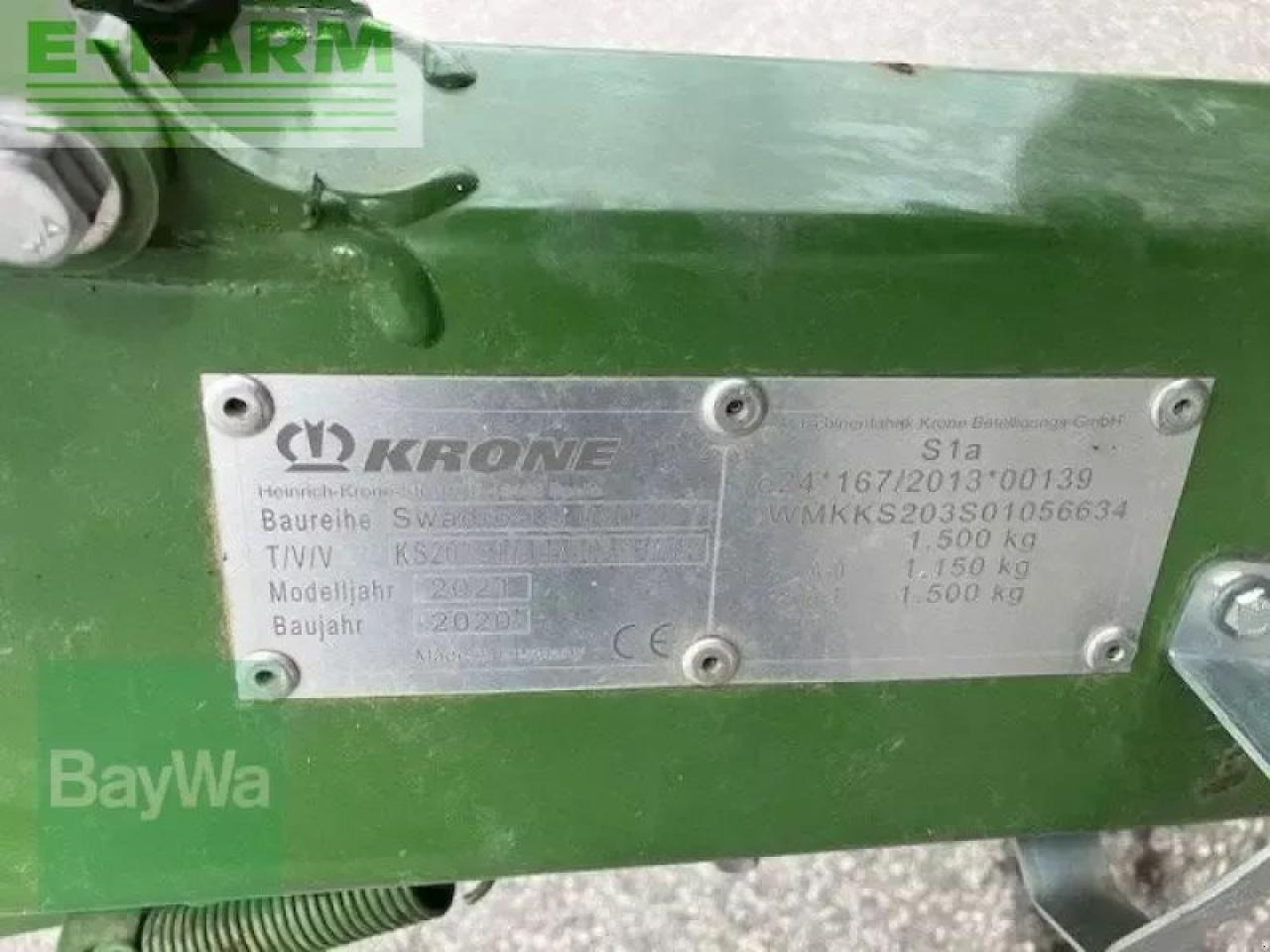 Krone swadro ts 680 - Hooischudder: afbeelding 5 Krone swadro ts 680 - Hooischudder: afbeelding 5