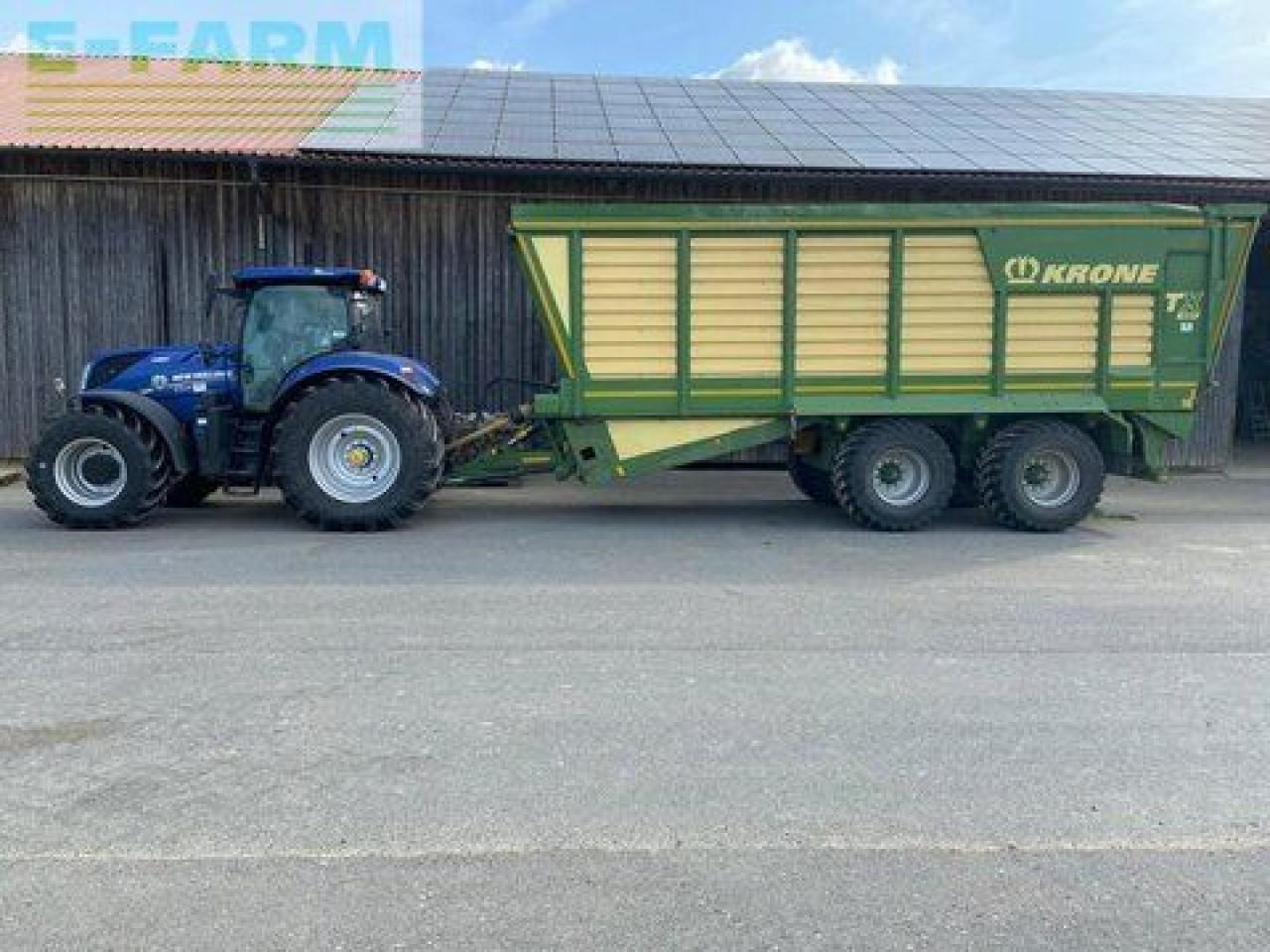 Krone tx 460 häcksel transportwagen zwangslenkung krat - Landbouwaanhanger: afbeelding 1 Krone tx 460 häcksel transportwagen zwangslenkung krat - Landbouwaanhanger: afbeelding 1