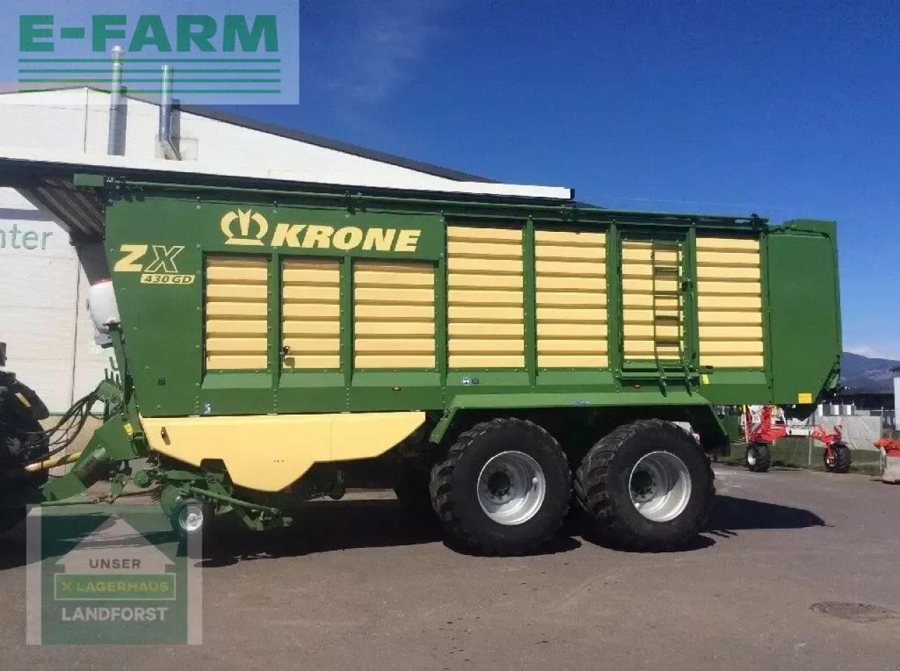 Krone zx 430 gd - Opraapwagen: afbeelding 2 Krone zx 430 gd - Opraapwagen: afbeelding 2
