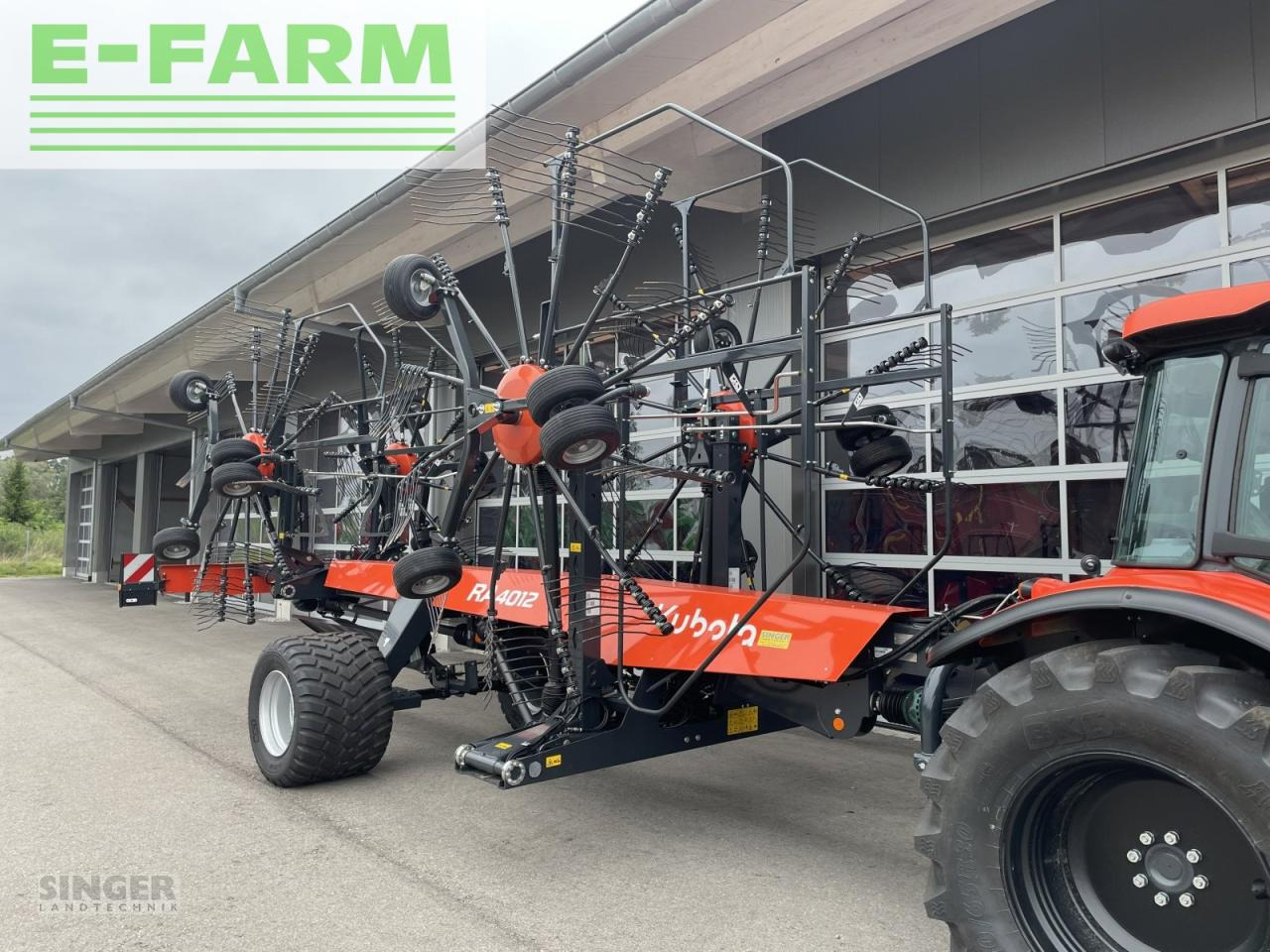 Kubota ra 4012 andex 1254 - rad 710/22,5" + einzelaushub - Hooischudder: afbeelding 2 Kubota ra 4012 andex 1254 - rad 710/22,5" + einzelaushub - Hooischudder: afbeelding 2