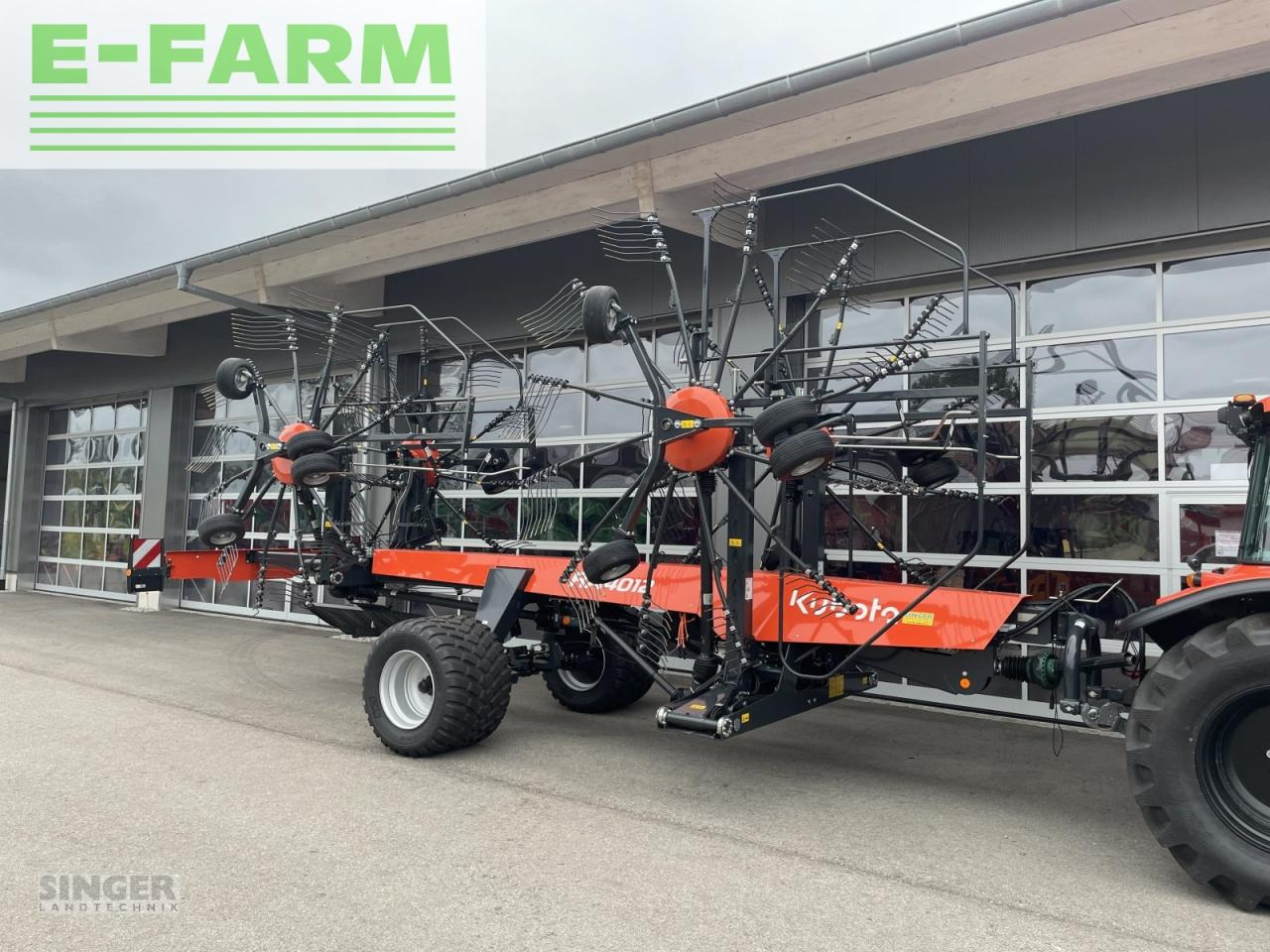 Kubota ra 4012 andex 1254 - rad 710/22,5" + einzelaushub - Hooischudder: afbeelding 1 Kubota ra 4012 andex 1254 - rad 710/22,5" + einzelaushub - Hooischudder: afbeelding 1