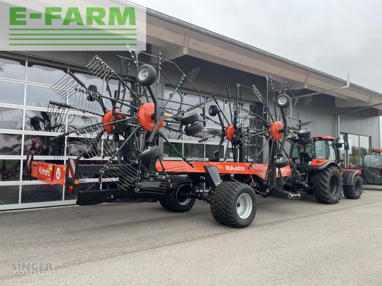 Kubota ra 4012 andex 1254 - rad 710/22,5" + einzelaushub - Hooischudder: afbeelding 4 Kubota ra 4012 andex 1254 - rad 710/22,5" + einzelaushub - Hooischudder: afbeelding 4
