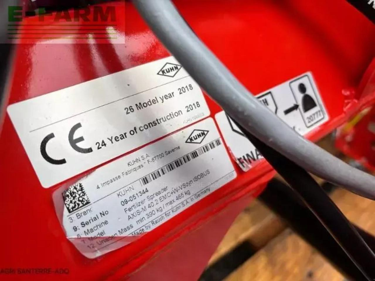 Kuhn axis 40.2 - Kunstmeststrooier: afbeelding 2 Kuhn axis 40.2 - Kunstmeststrooier: afbeelding 2