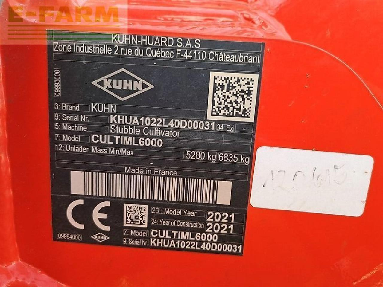 Kuhn varimaster 1534e / 5h102 - Ploeg: afbeelding 5 Kuhn varimaster 1534e / 5h102 - Ploeg: afbeelding 5