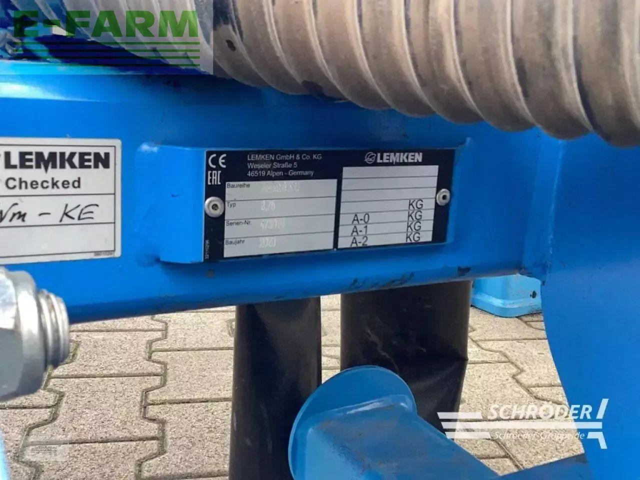 Lemken azurit 10 k 8 / solitair 23+/1900 - Zaaimachine: afbeelding 5 Lemken azurit 10 k 8 / solitair 23+/1900 - Zaaimachine: afbeelding 5