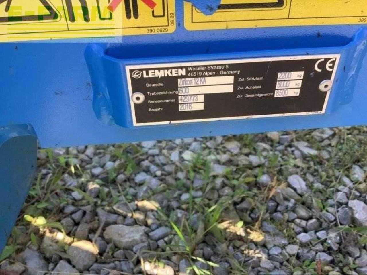Lemken zirkon 12 mit fahrwerk - Schijveneg: afbeelding 4 Lemken zirkon 12 mit fahrwerk - Schijveneg: afbeelding 4