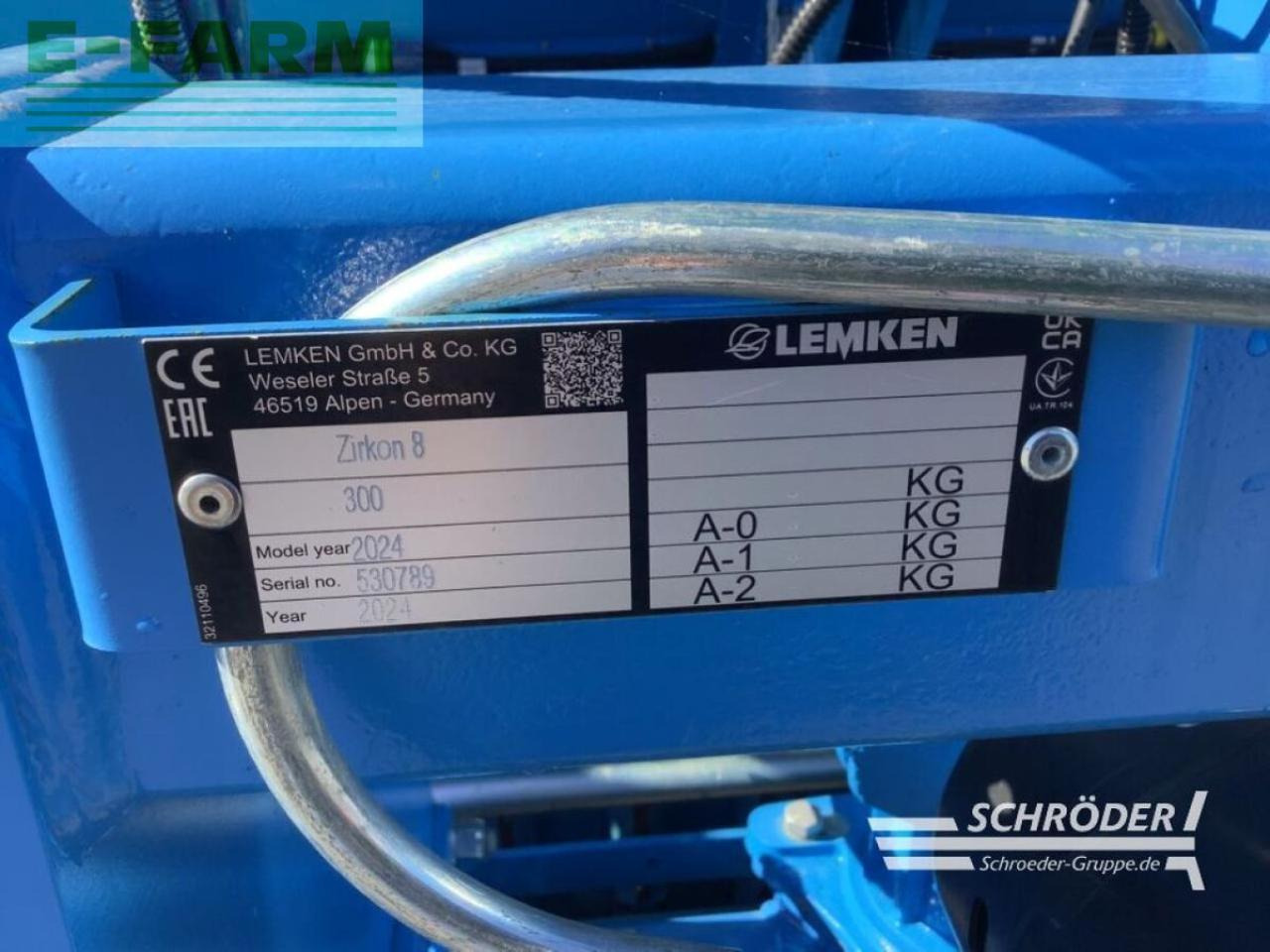Zaaimachine Lemken zirkon 8/300 + saphir 9/300: afbeelding 7 Zaaimachine Lemken zirkon 8/300 + saphir 9/300: afbeelding 7