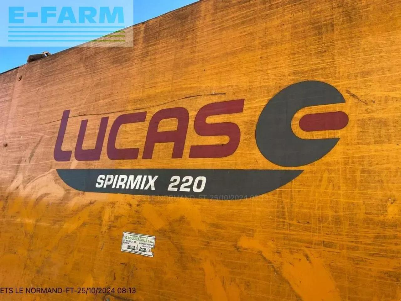 Veeteelt materiaal Lucas spirmix 220: afbeelding 8