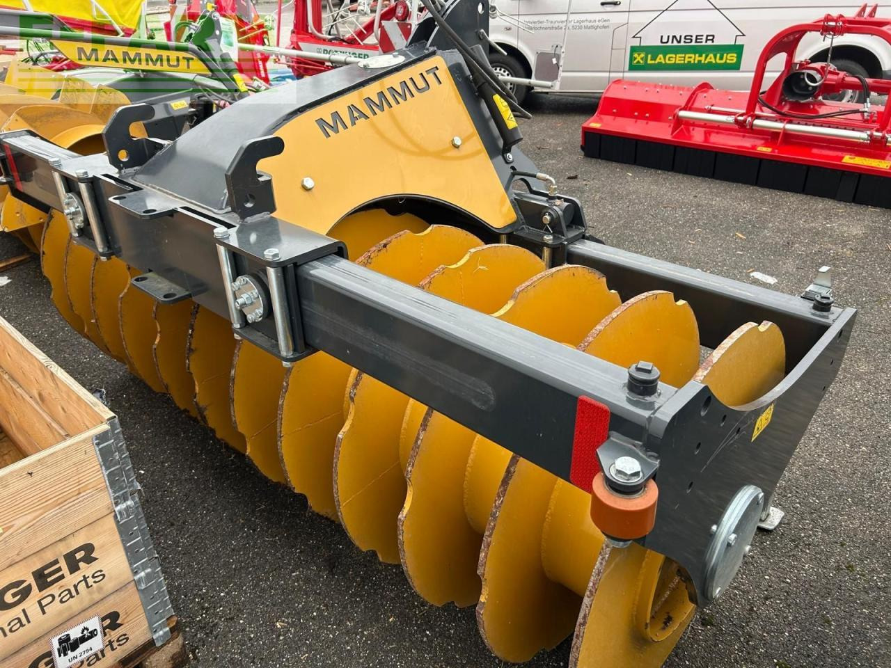 Mammut Siloverdichterwalze SK 250-H - Silo materieel: afbeelding 3 Mammut Siloverdichterwalze SK 250-H - Silo materieel: afbeelding 3