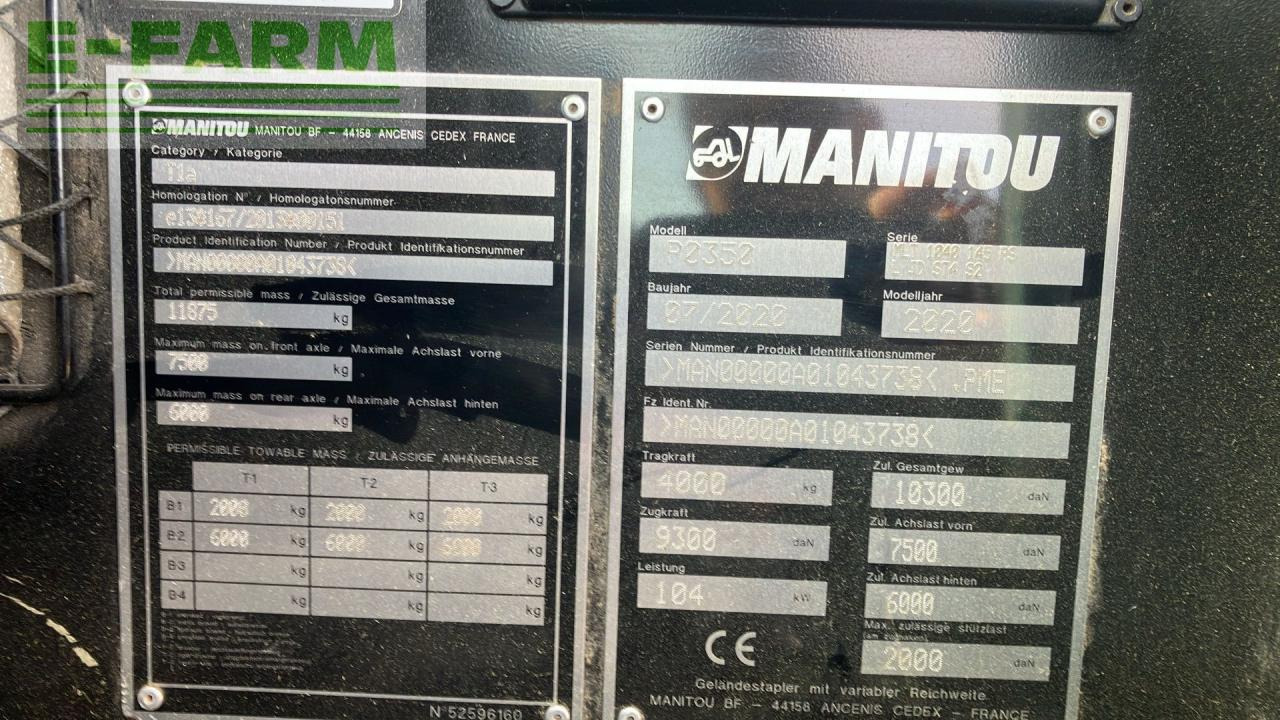 Verreiker Manitou MLT 1040-145PS: afbeelding 18