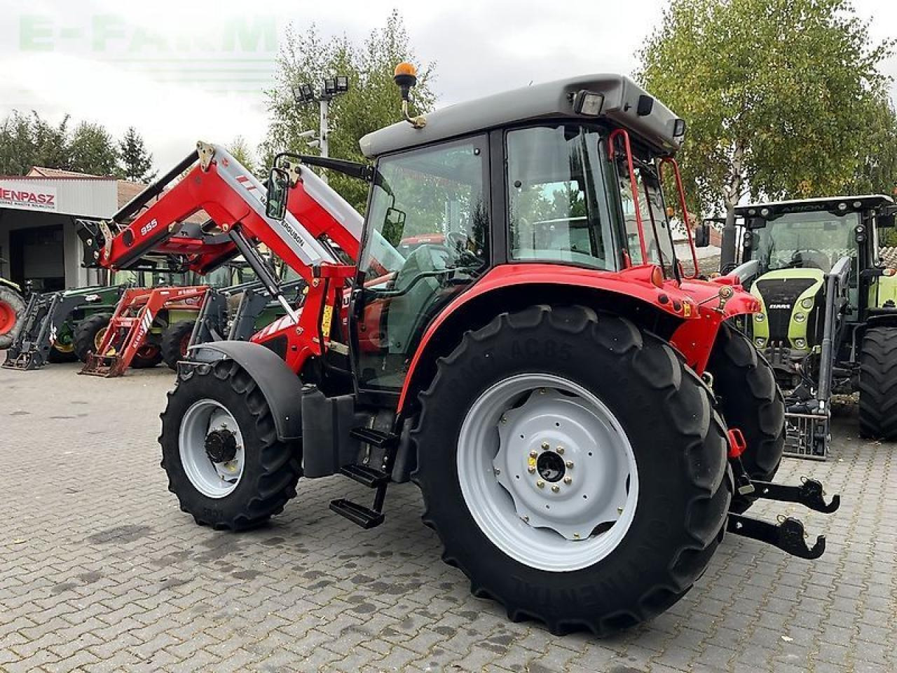 Tractor Massey Ferguson 5455 dyna-4 + massey ferguson 955: afbeelding 8
