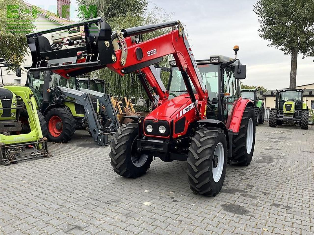 Massey Ferguson 5455 dyna-4 + massey ferguson 955 - Tractor: afbeelding 2 Massey Ferguson 5455 dyna-4 + massey ferguson 955 - Tractor: afbeelding 2