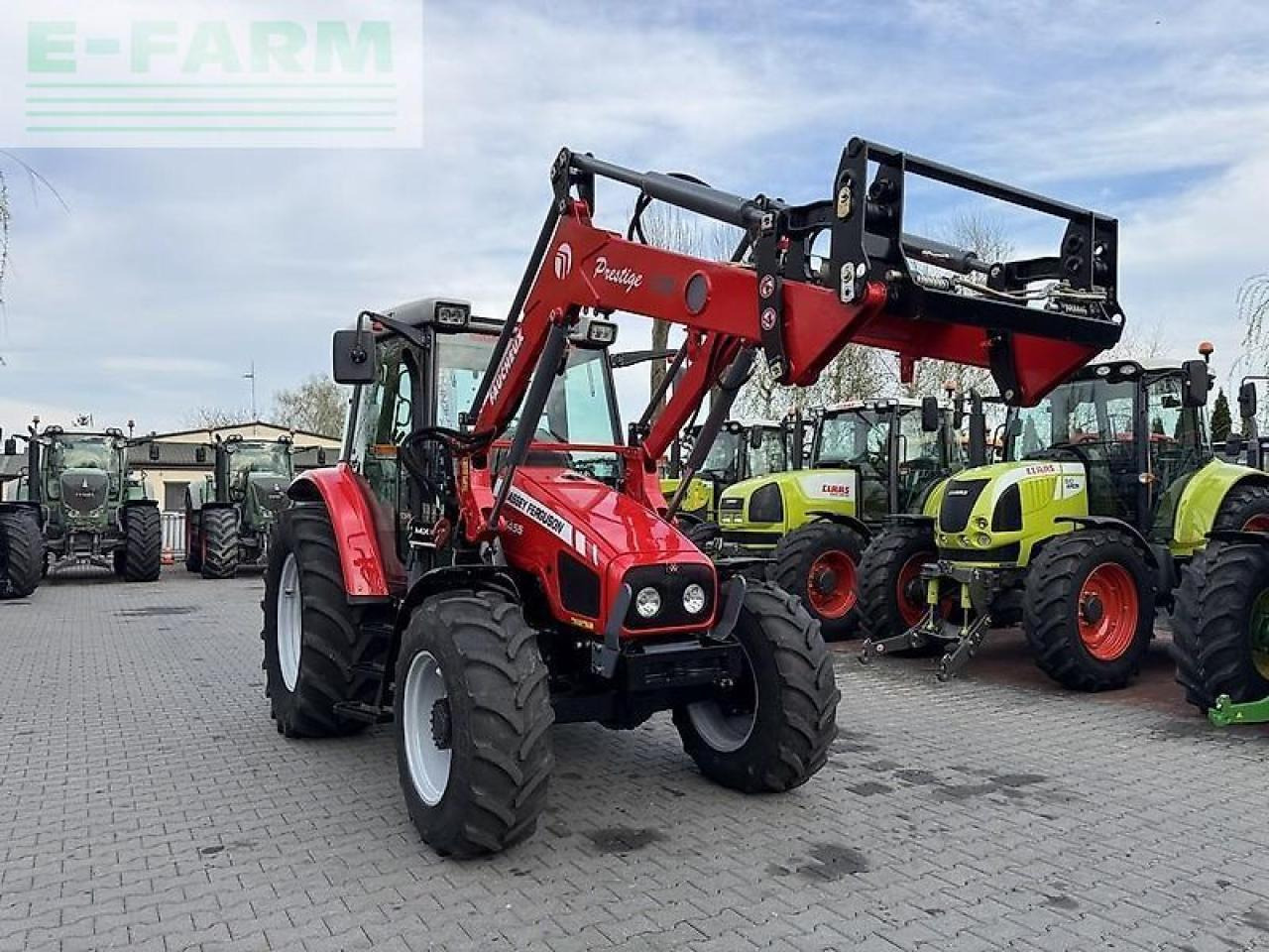 Massey Ferguson 5455 + faucheux prestige 120 - Tractor: afbeelding 3 Massey Ferguson 5455 + faucheux prestige 120 - Tractor: afbeelding 3