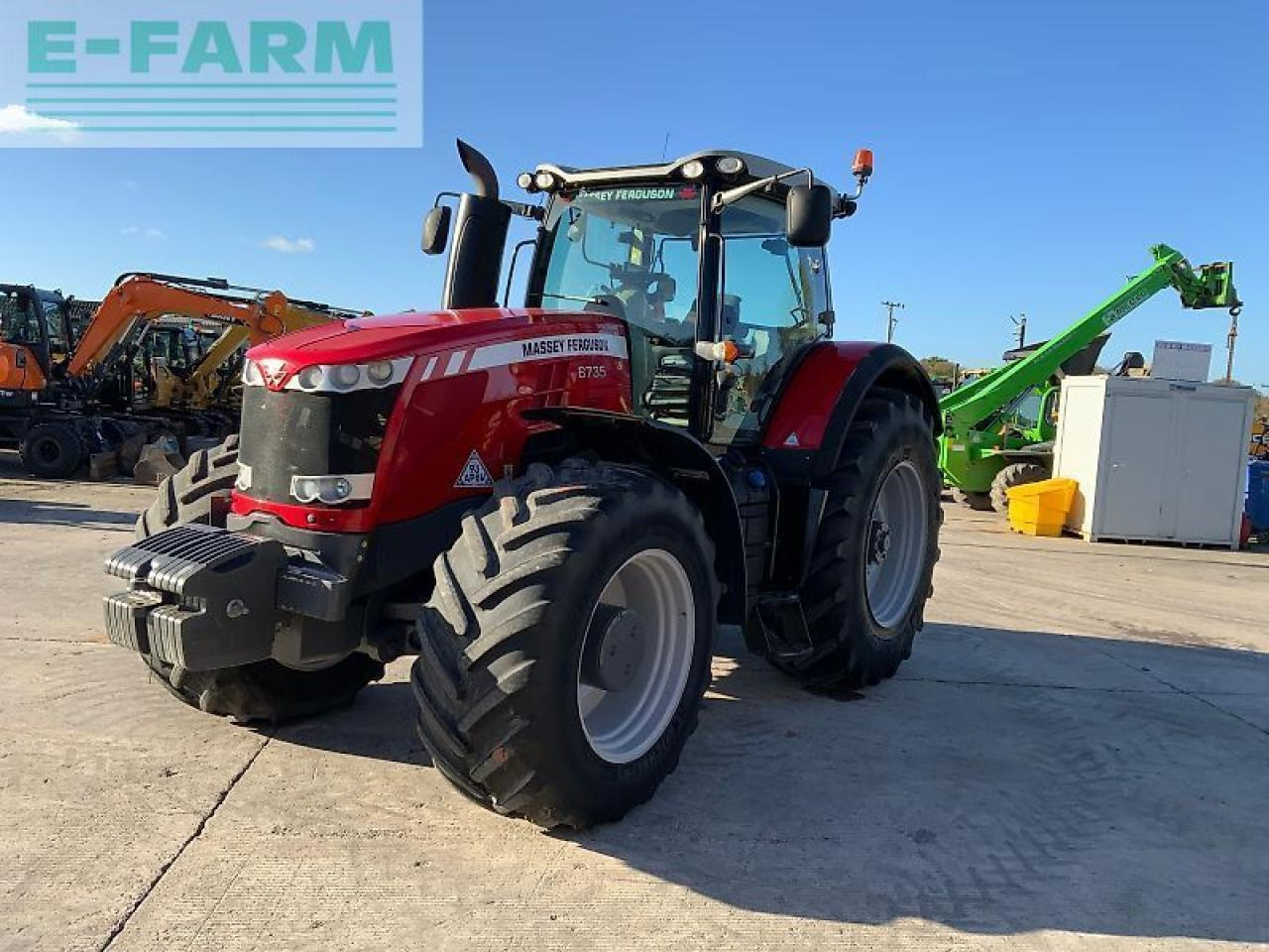 Massey Ferguson 8735 dyna vt tractor (st25013) - Tractor: afbeelding 5 Massey Ferguson 8735 dyna vt tractor (st25013) - Tractor: afbeelding 5